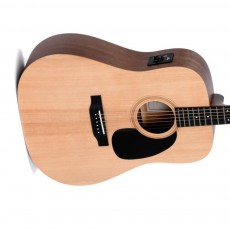 Sigma DME Dreadnought Acoustic Guitar - Mahogany Back and Sides w/SE-PT Preamp and Tuner